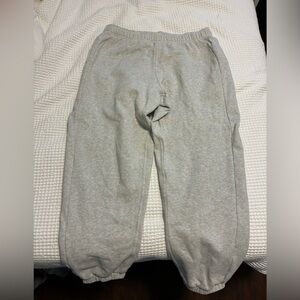 Lululemon Scuba Oversized Mid-Rise Joggers XL | Heathered Light Grey